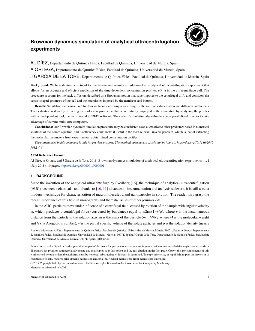 Example of ACM Transactions on Management Information Systems (TMIS) format