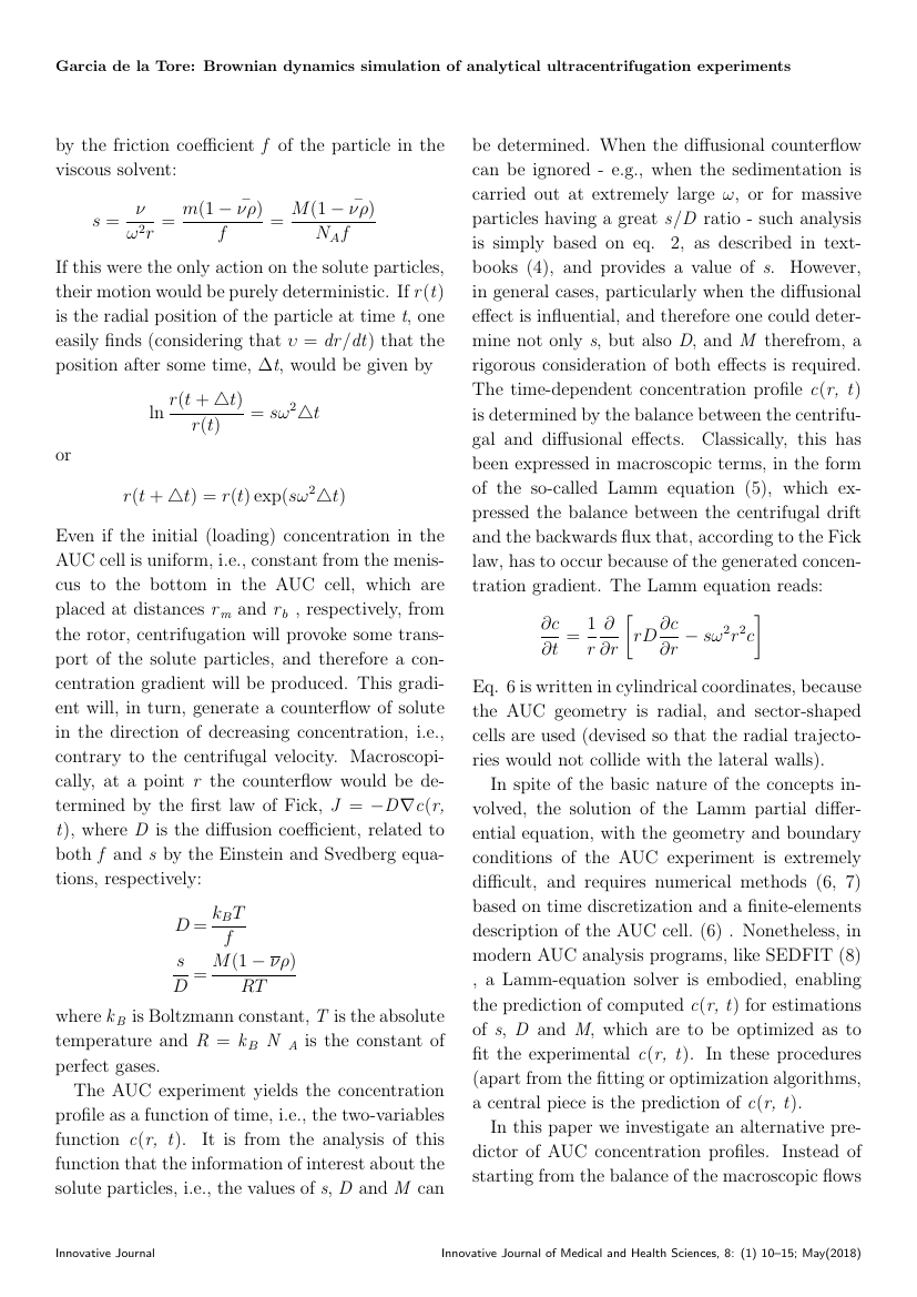 Example of Innovative Journal of Medical and Health Science format
