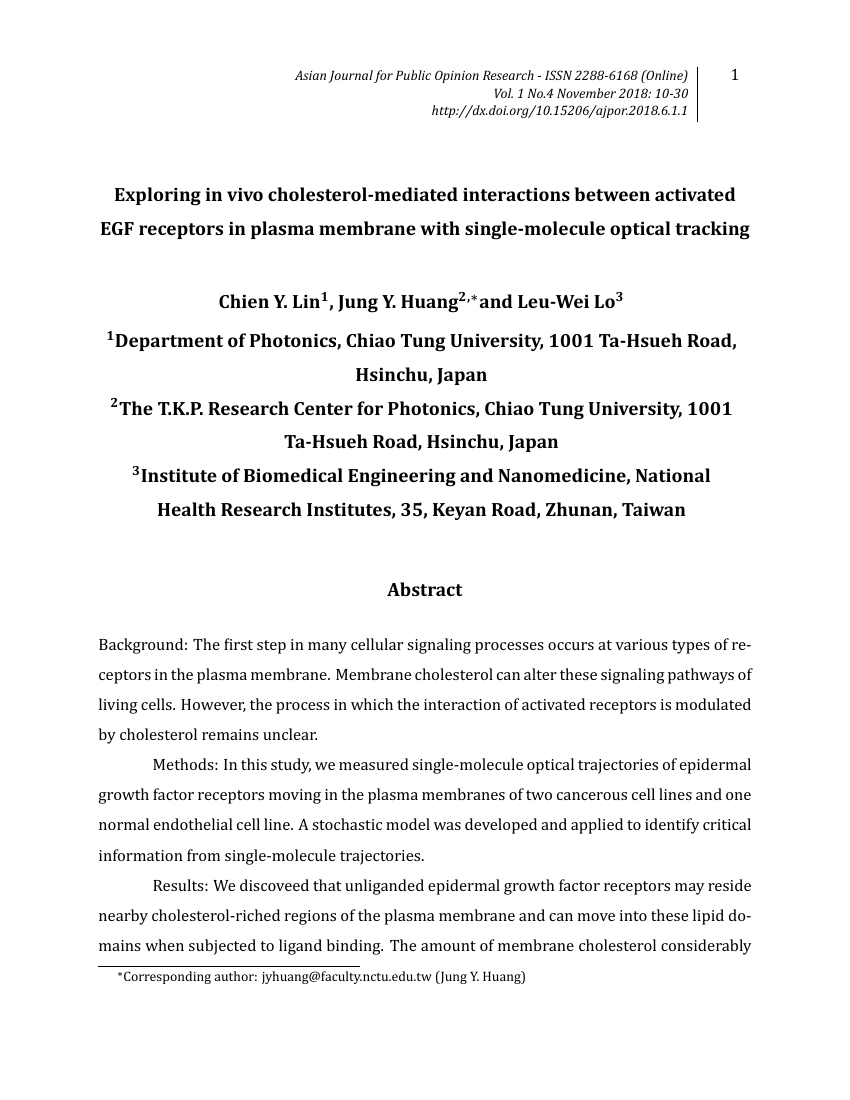 Asian Journal for Public Opinion Research Template - Asian Network 