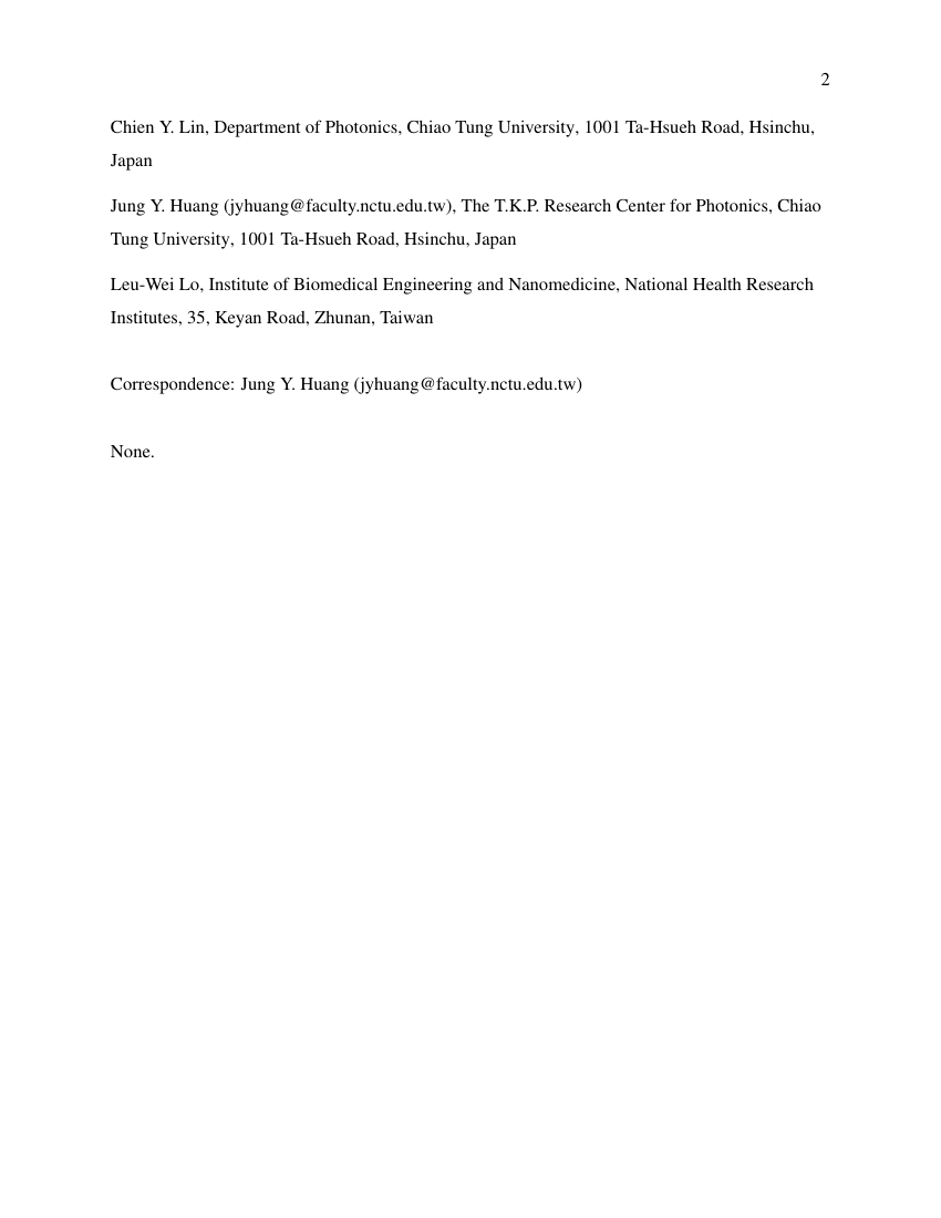 Example of Journal of Consumer Research format
