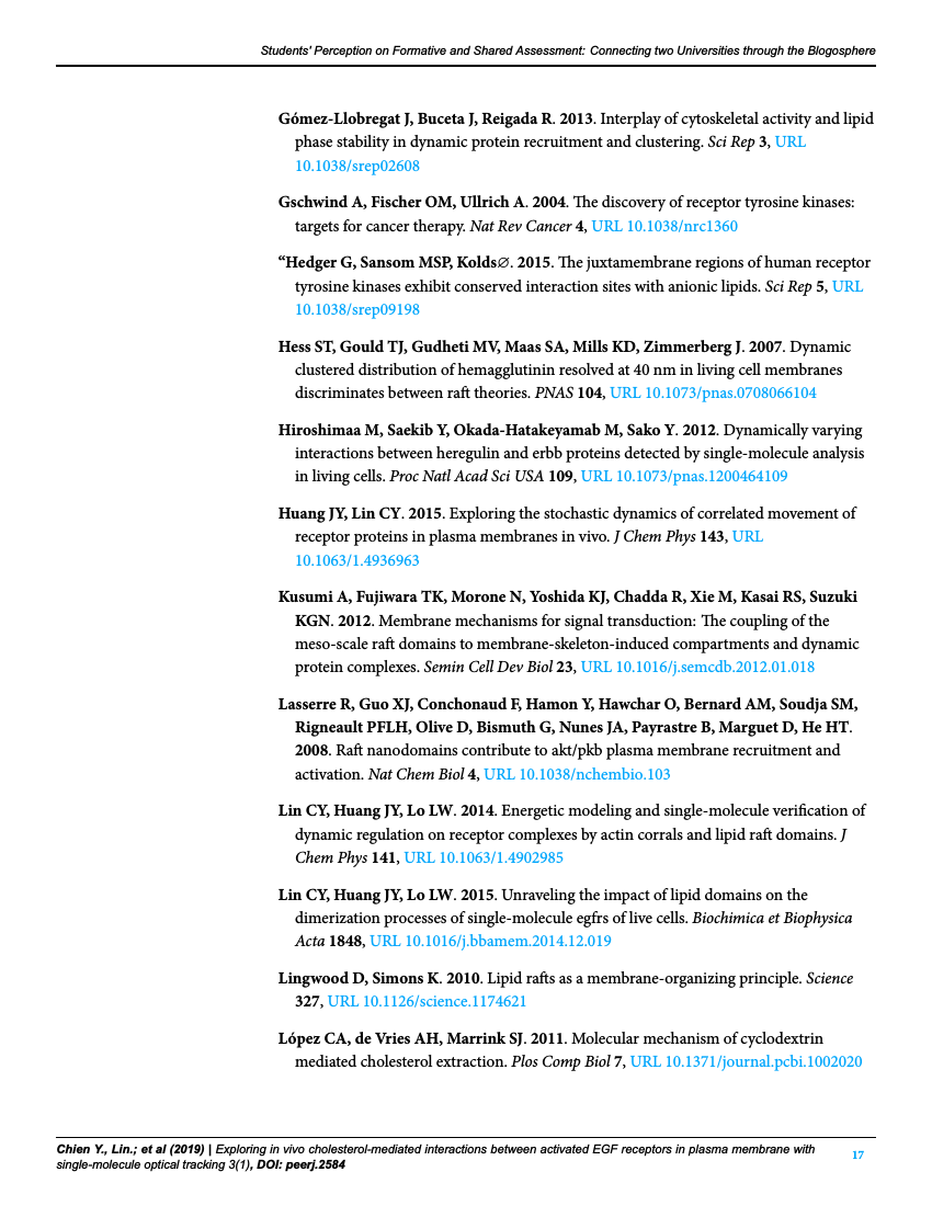 Example of Journal of New Approaches in Educational Research (Spanish) format