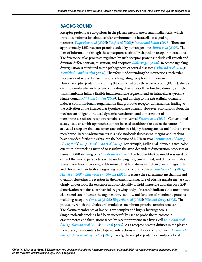 Example of Journal of New Approaches in Educational Research (Spanish) format