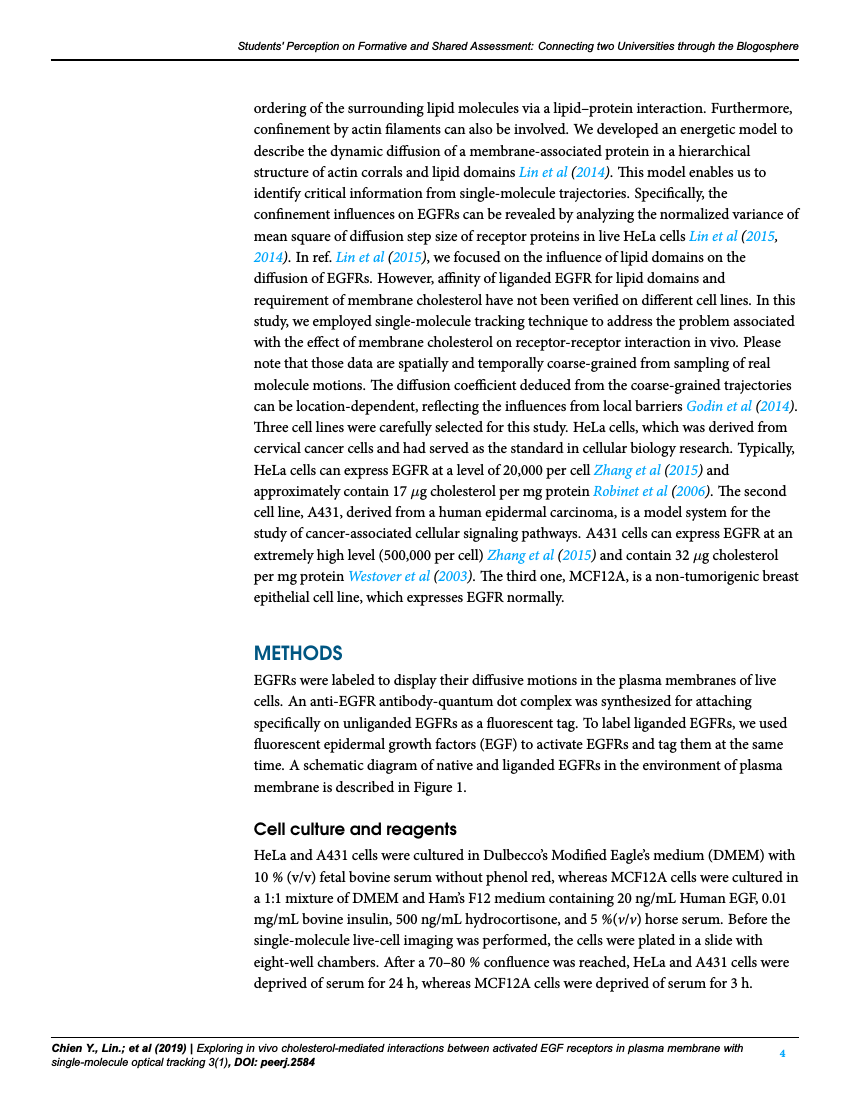 Example of Journal of New Approaches in Educational Research (Spanish) format