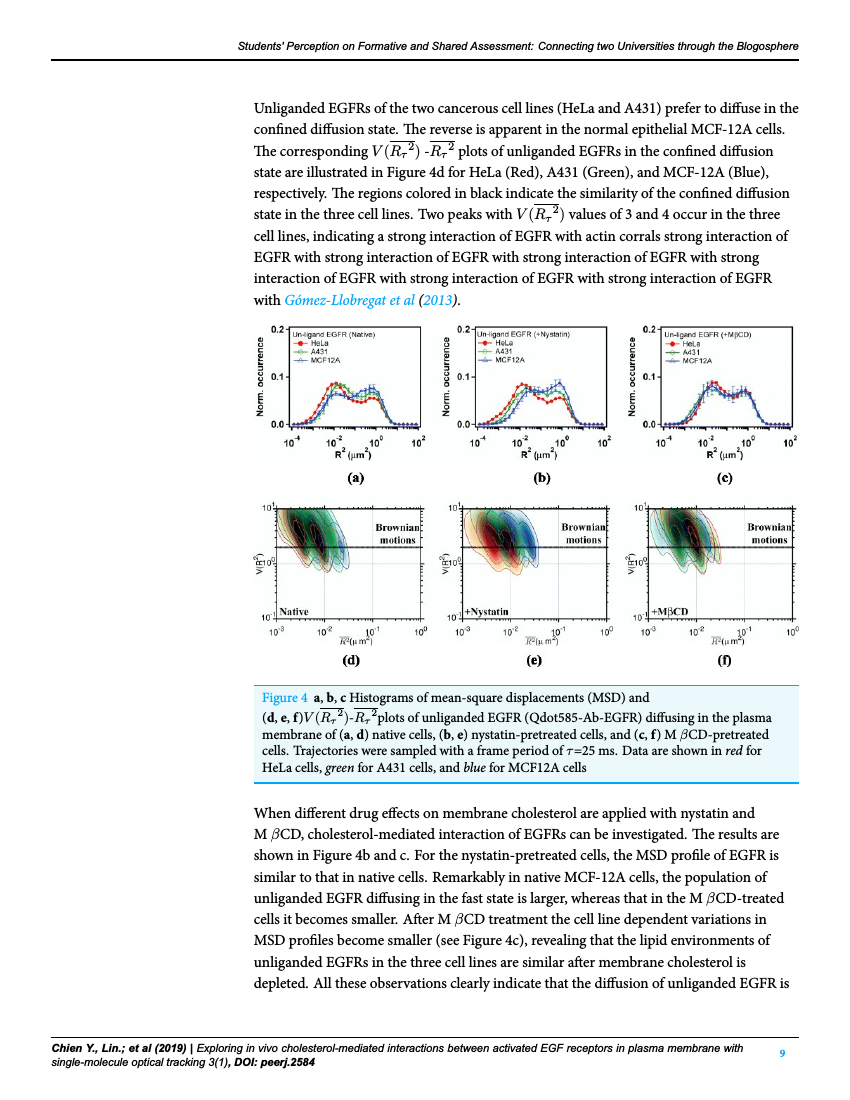 Example of Journal of New Approaches in Educational Research (Spanish) format