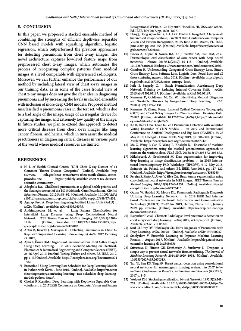 International Journal of Clinical and Medical Sciences Template - Sciresol