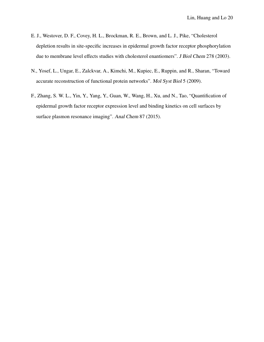 Example of Default Format for The University of Chicago Press format