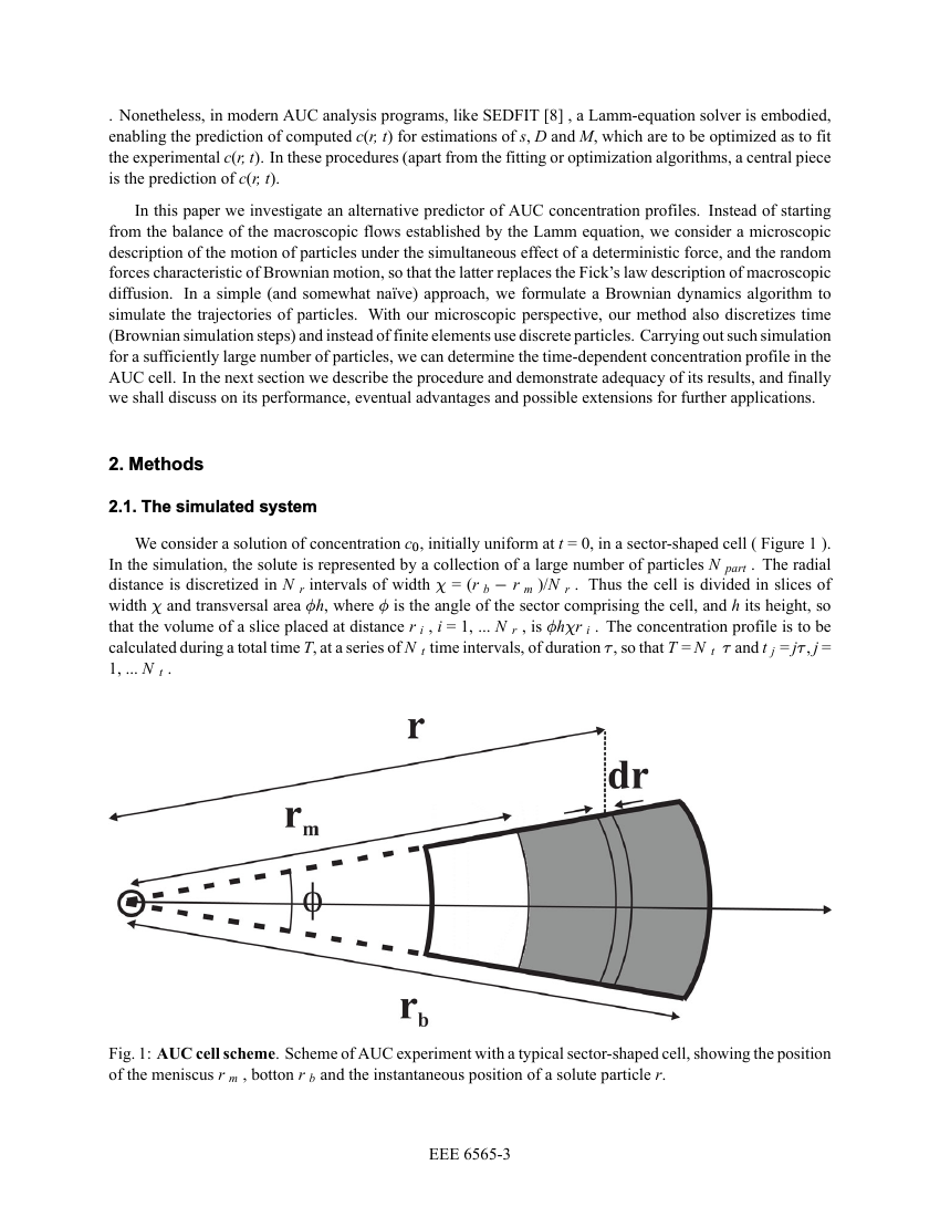 Example of Default Format for Avestia Conference format