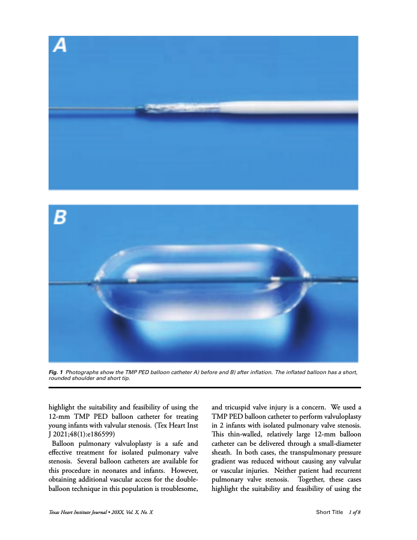 Texas Heart Institute Journal Template Texas Heart Institute