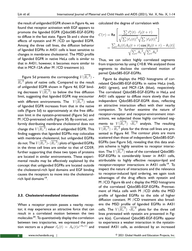 International Journal of Maternal and Child Health and AIDS Template ...