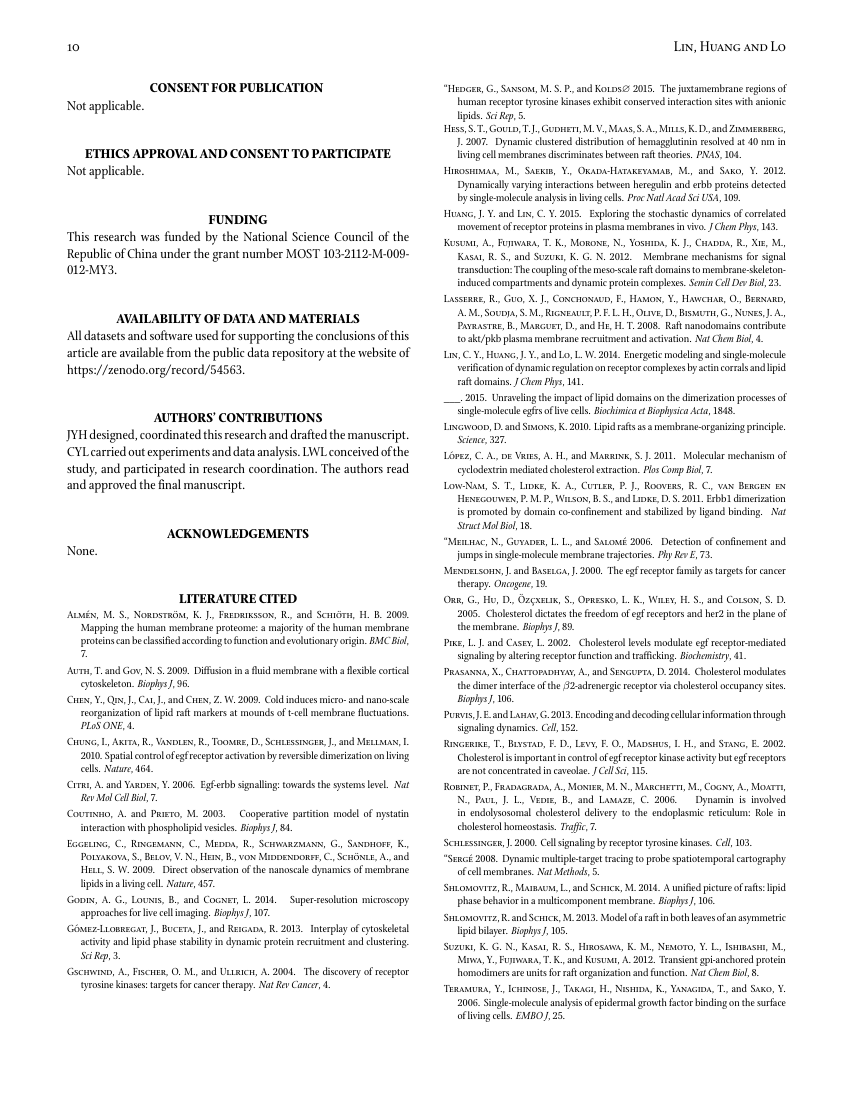 Example of THE BULLETIN New Jersey Academy of Science format