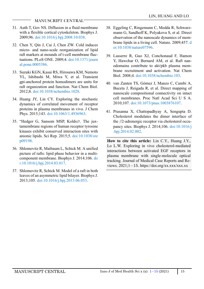 Journal of Medical Case Reports and Reviews Template Innovative Journal