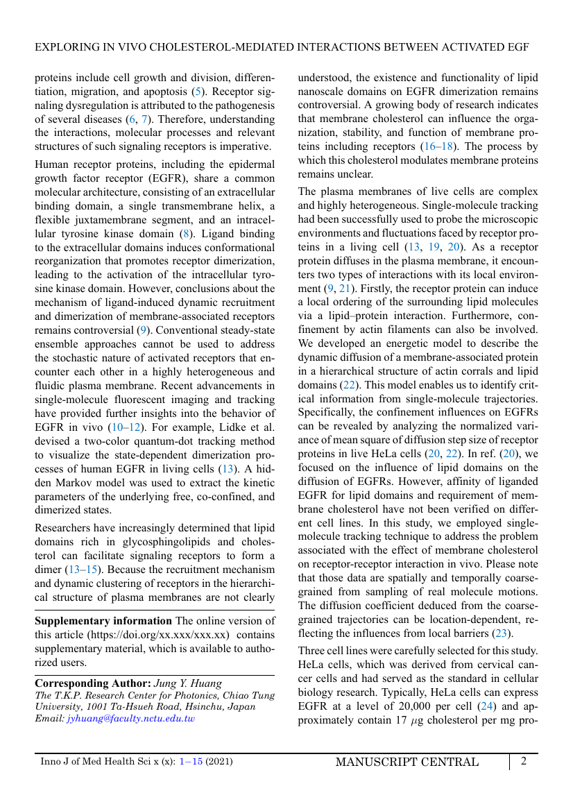 Journal of Medical Case Reports and Reviews Template Innovative Journal