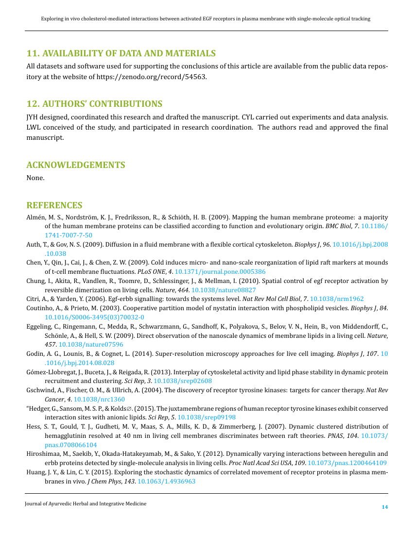 Journal of Ayurvedic Herbal and Integrative Medicine Template Granthaalayah Publications and