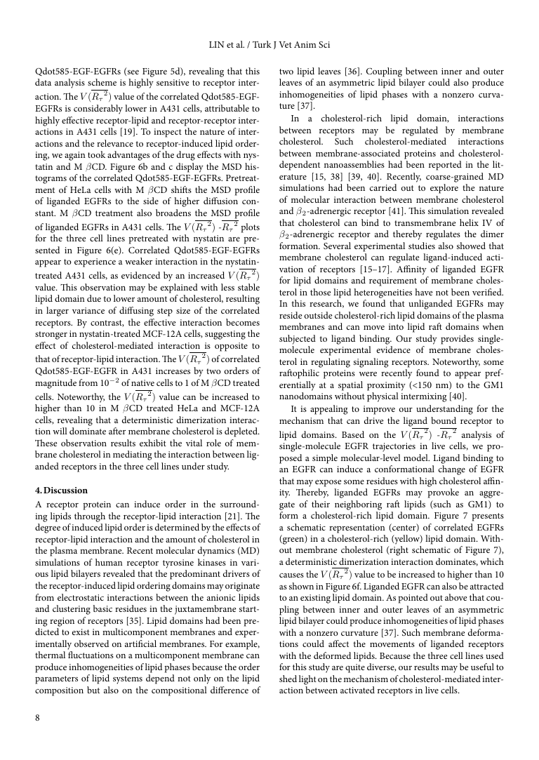 Turkish journal of veterinary and animal sciences template the