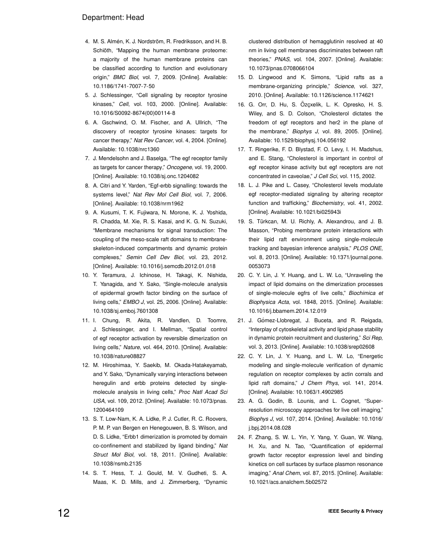 Example of IEEE Security & Privacy format