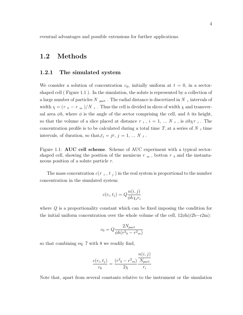 Example of Memorial University Thesis format