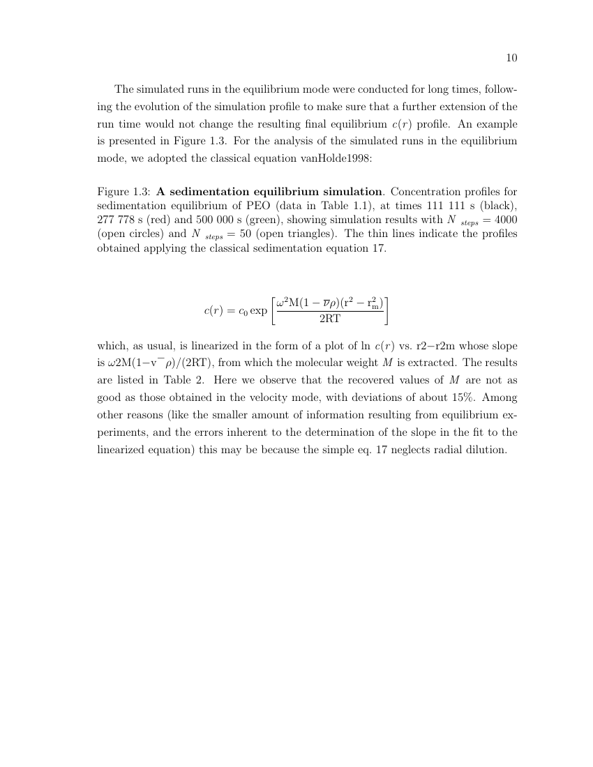 Example of Memorial University Thesis format