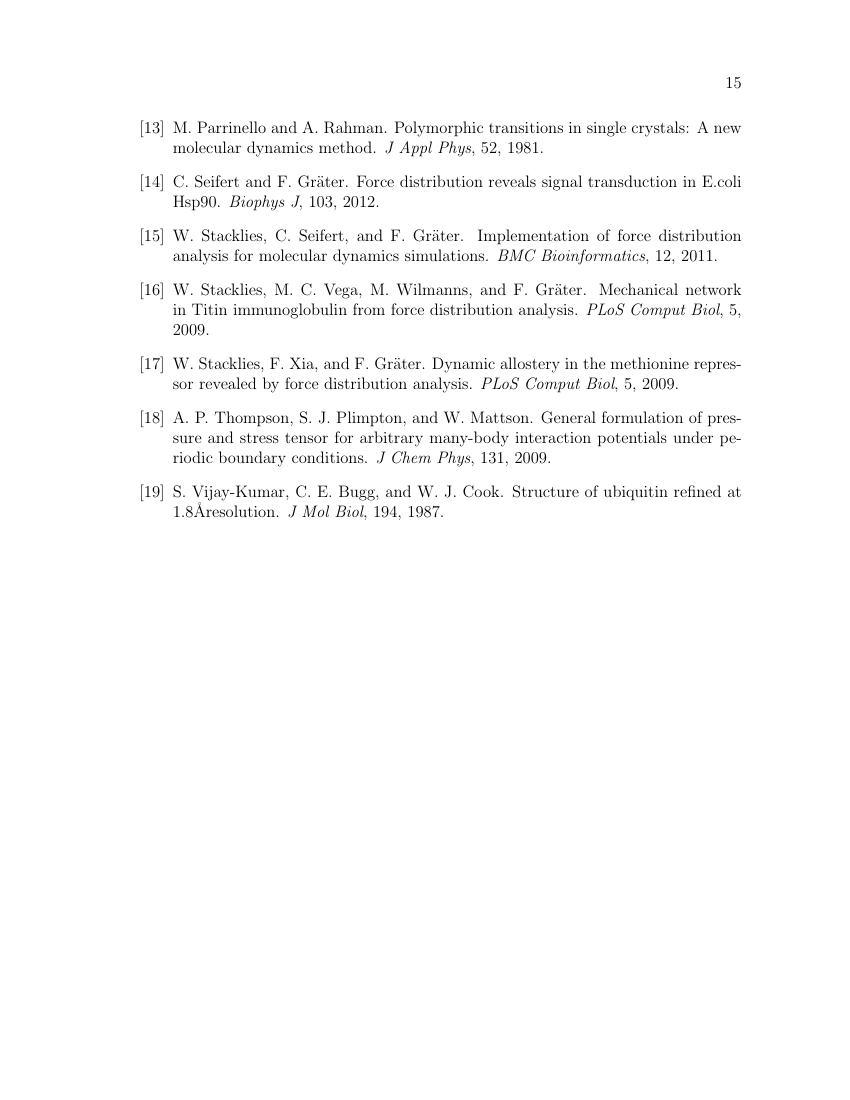 Example of Memorial University Thesis format
