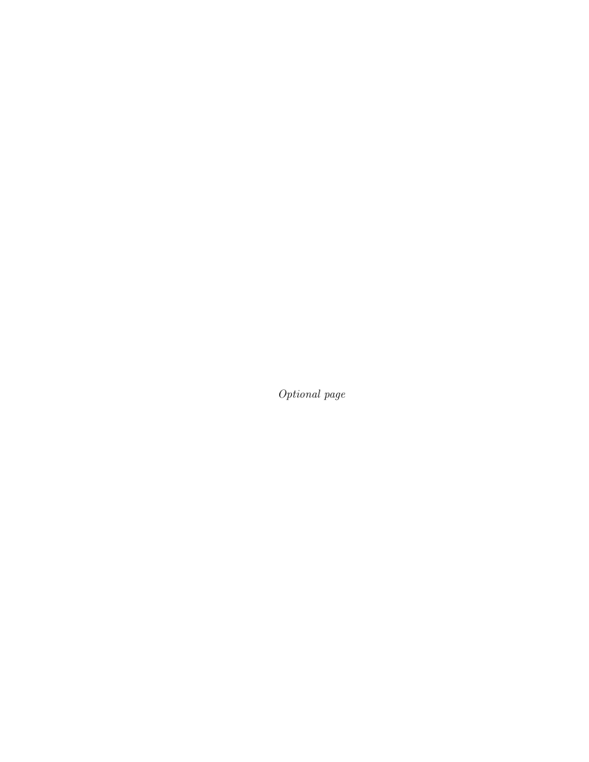 Creighton University Thesis Template Creighton University