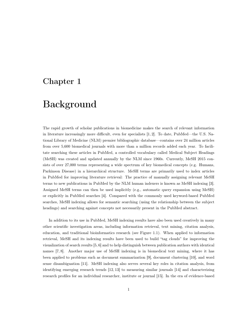 Example of Furman Dissertations format