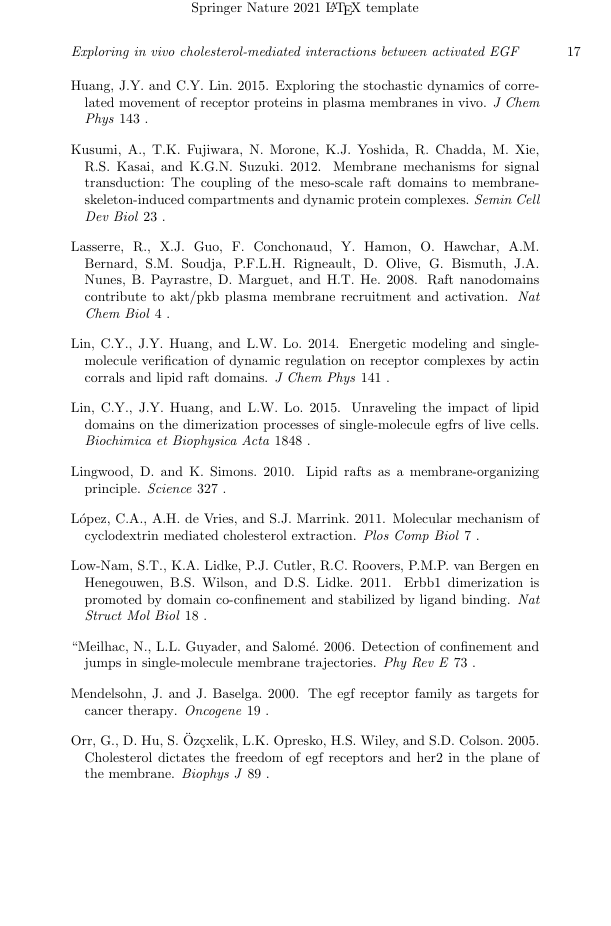 Springer Nature Chicagobased Humanities Reference Style Template