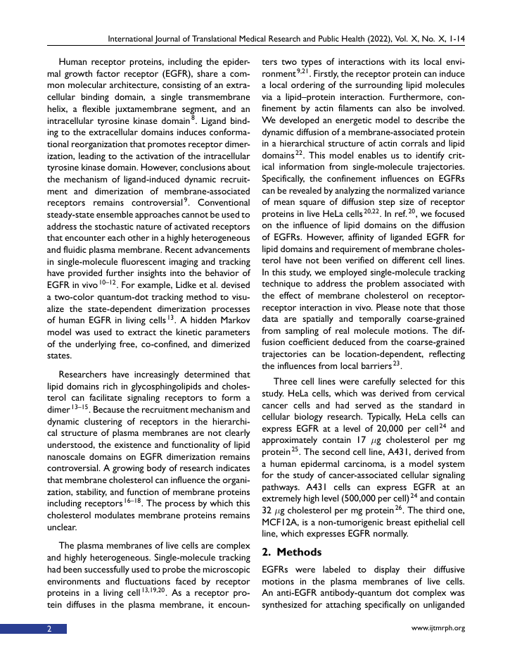 International Journal of Translational Medical Research and Public Health Template Global International Journal of Translational Medical Research and Public Health Template Global