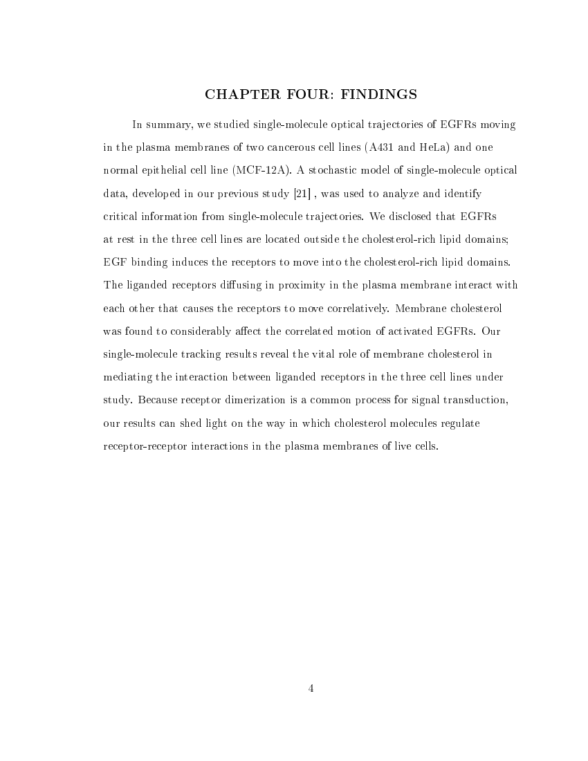 Example of Our Lady of the Lake University Thesis / Dissertation format