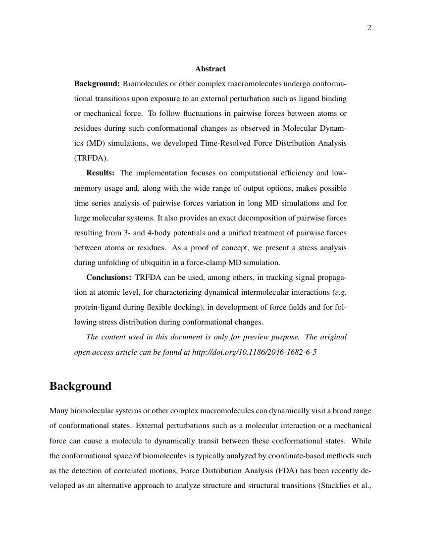 Example of Global Journal of Transformative Education format