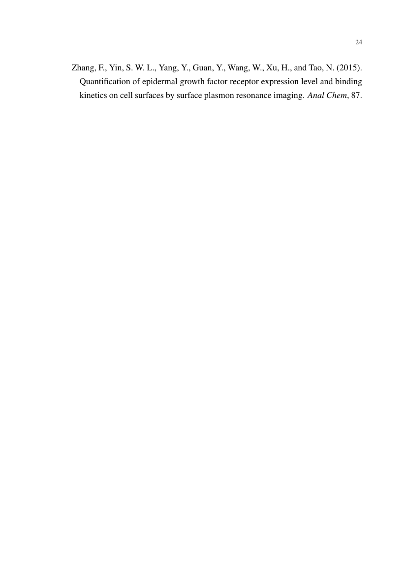 Example of Thesis Format for Karunya Institute of Technology and Sciences format