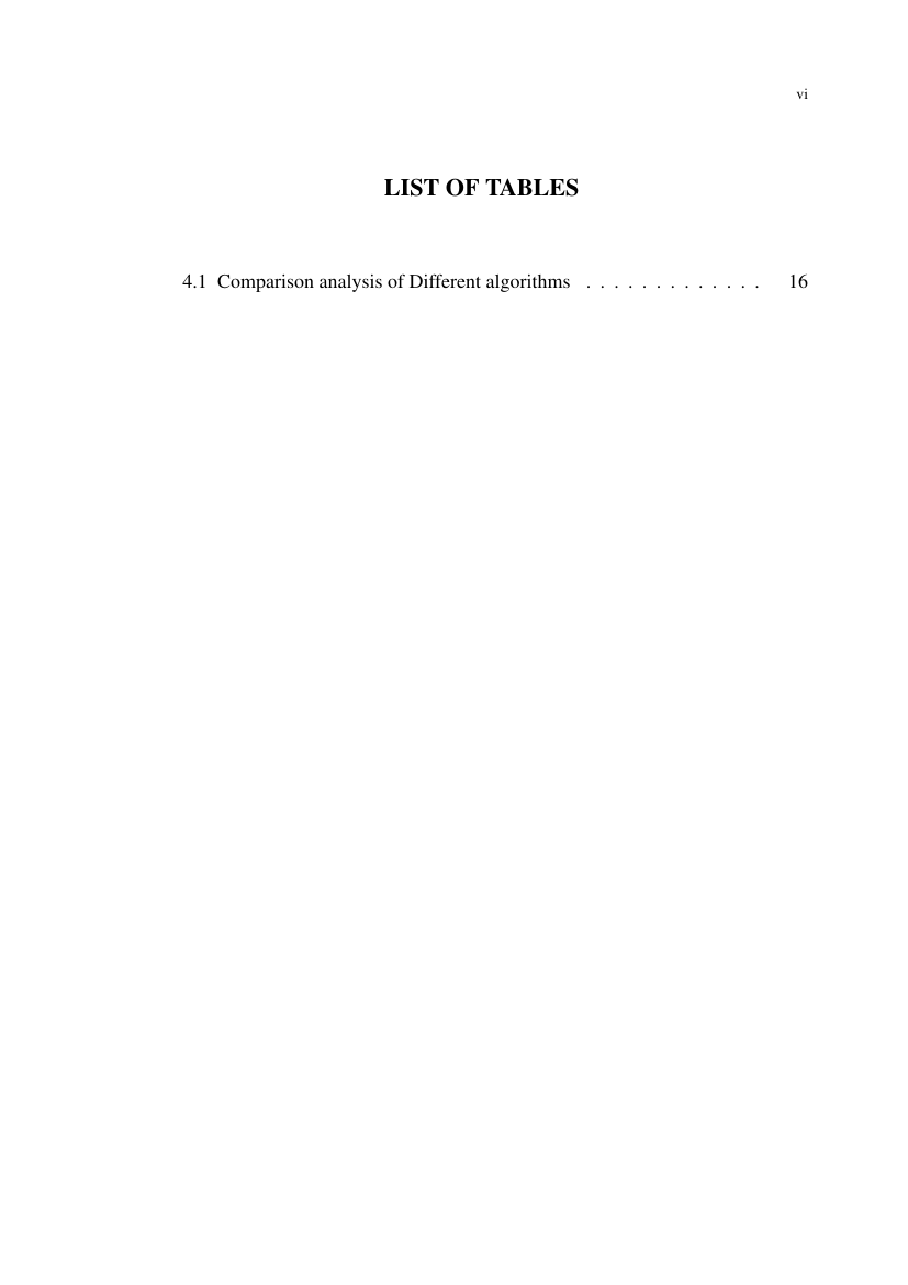 Example of Thesis Format for Karunya Institute of Technology and Sciences format