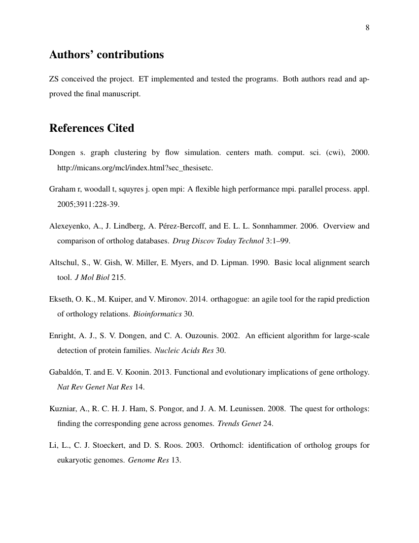 Example of Mande Studies  format