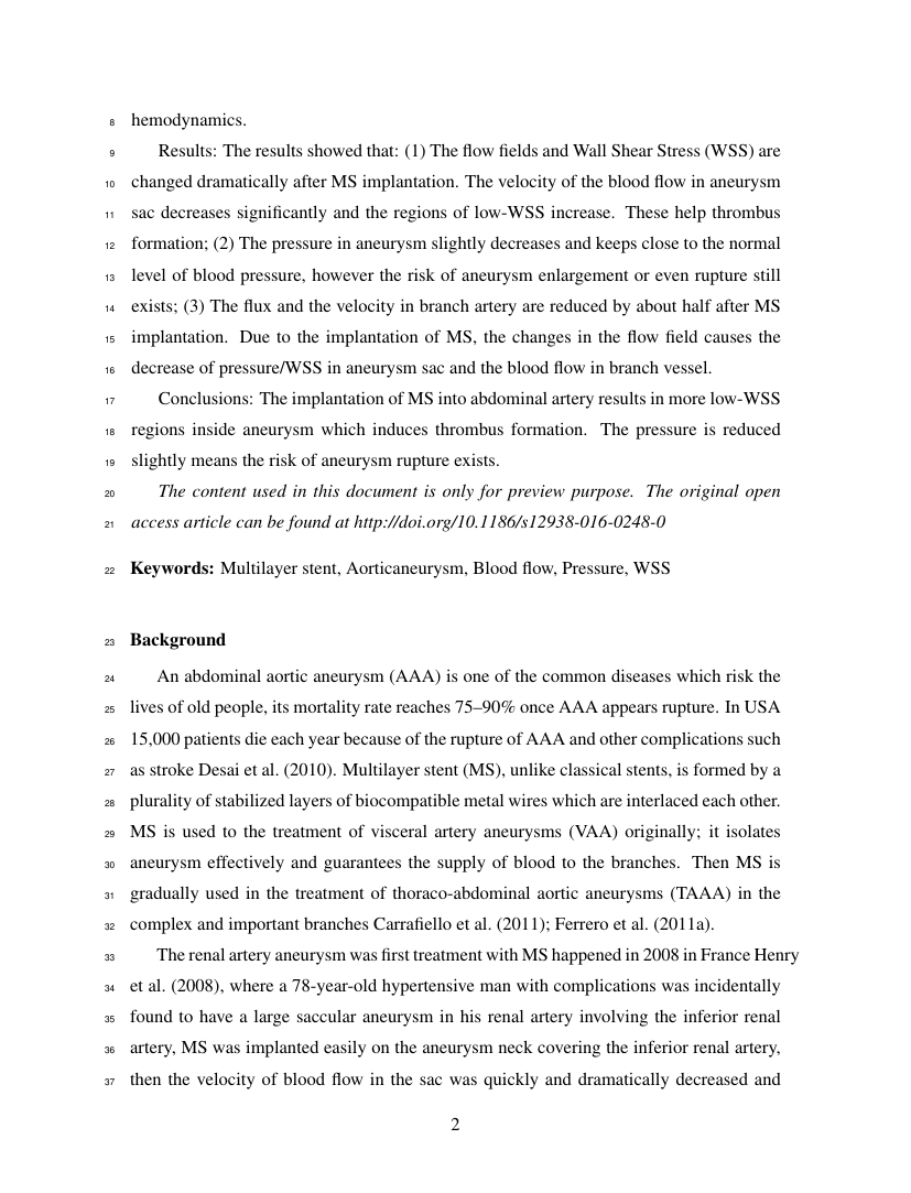 Example of Australian Mammalogy format