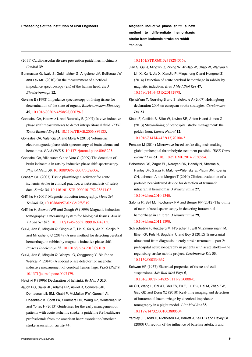 Proceedings of the Institution of Civil Engineers Template - ICE Publishing