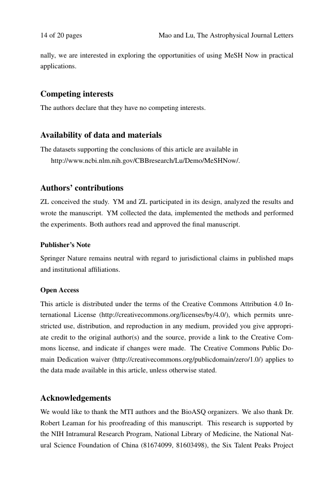 Example of Perspectives in International Librarianship format