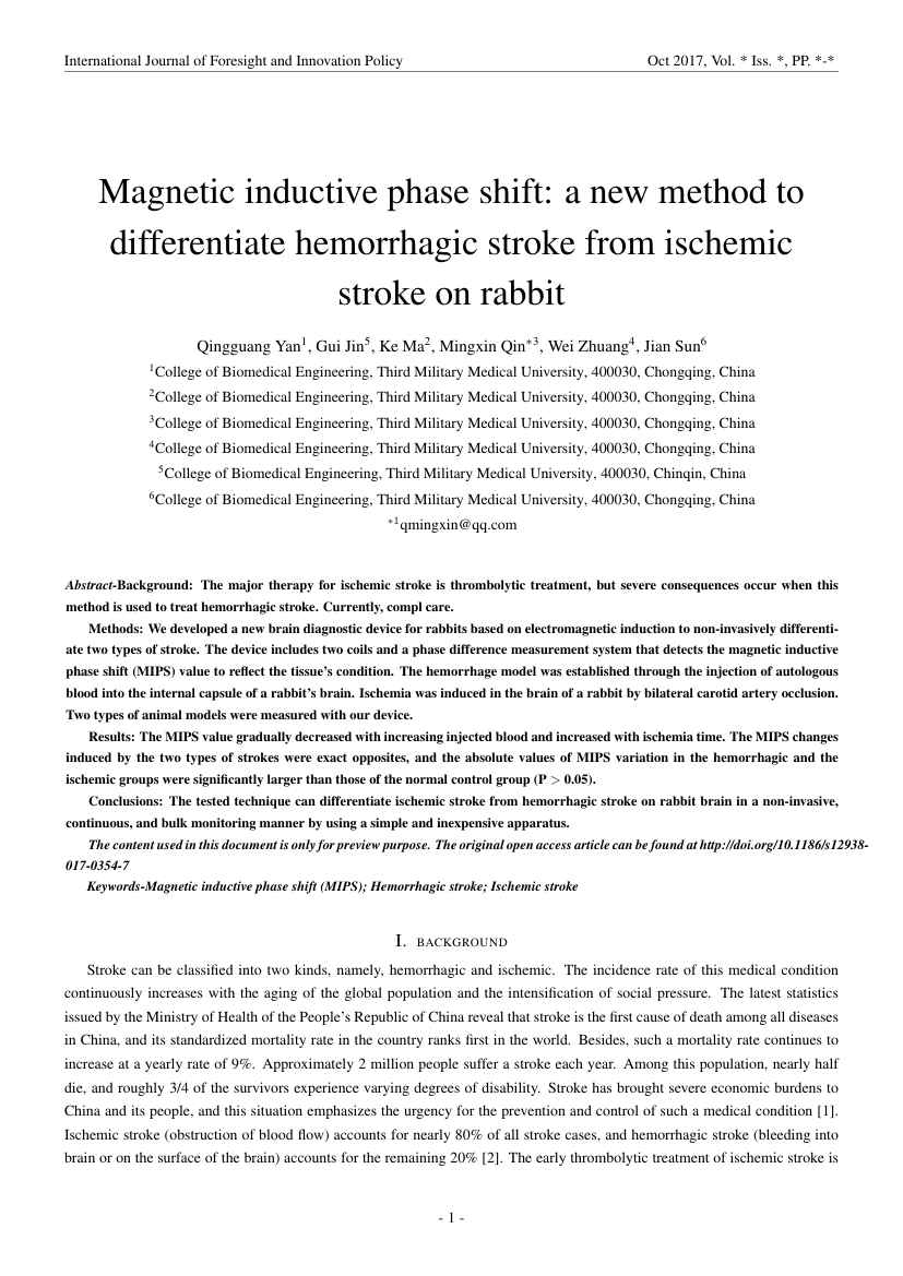 Example of International Journal of Energy Engineering format