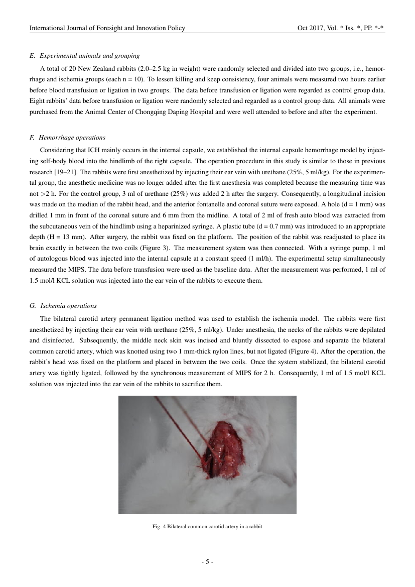 Example of International Journal of Energy Engineering format