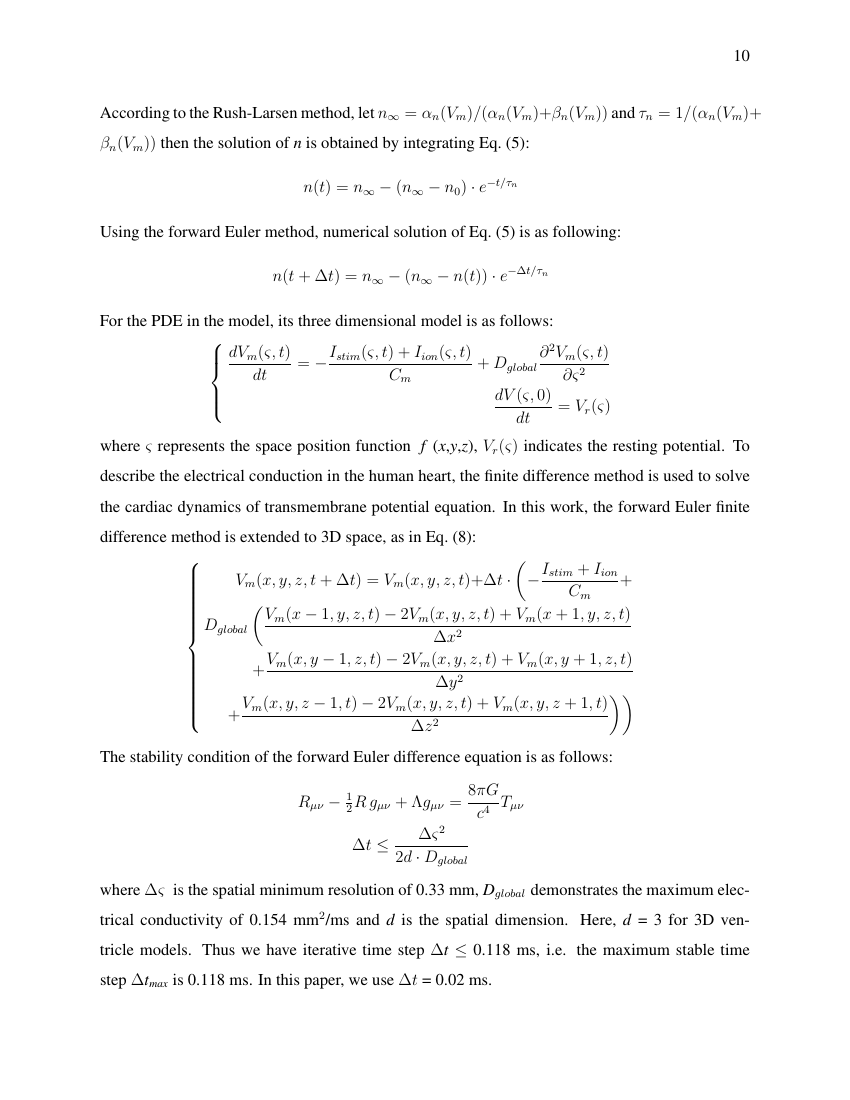 Example of History & Memory format