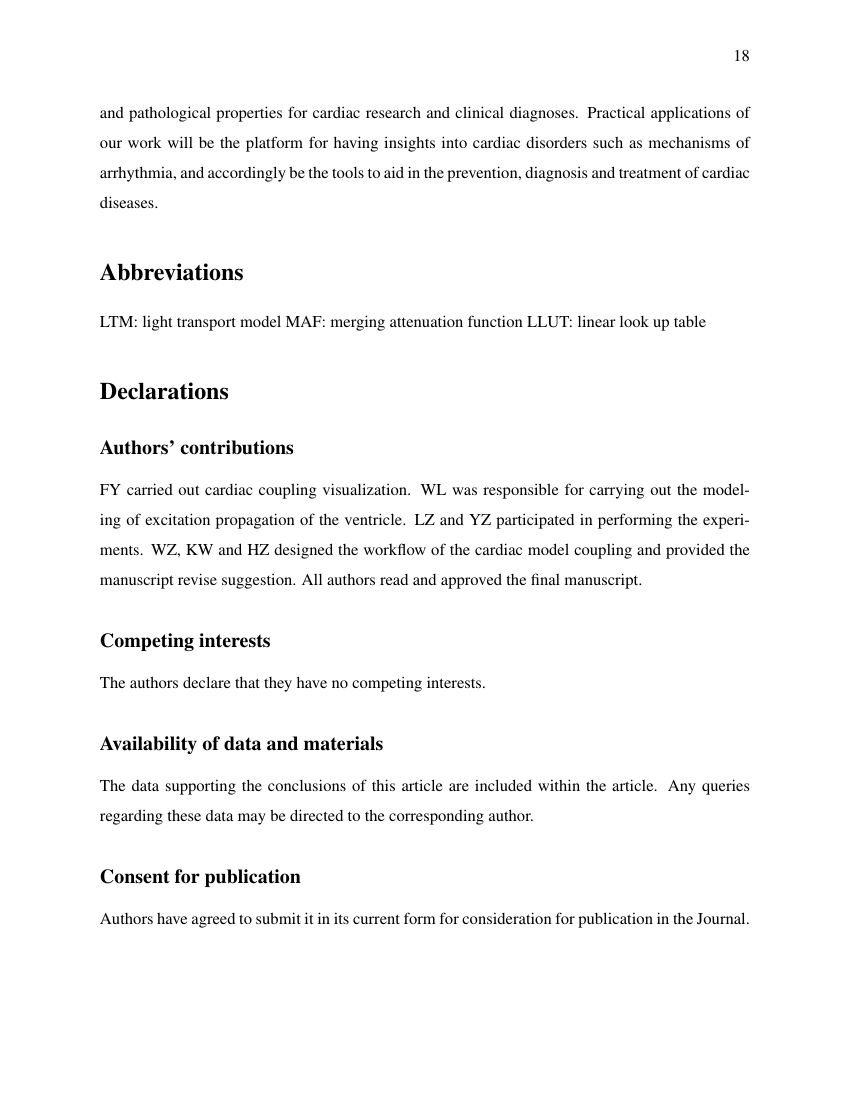 Example of History & Memory format