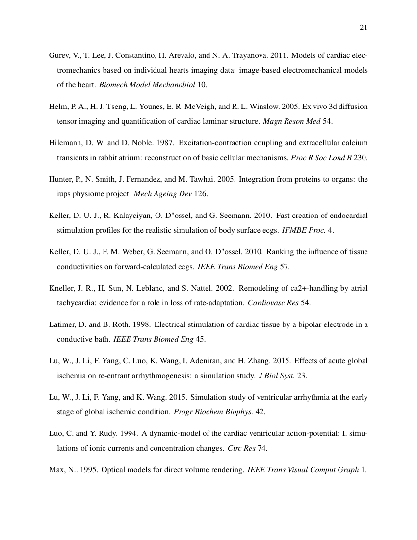 Example of History & Memory format