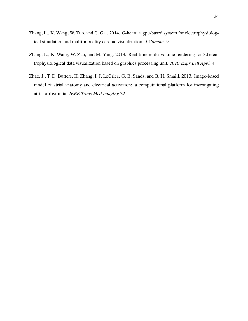 Example of History & Memory format