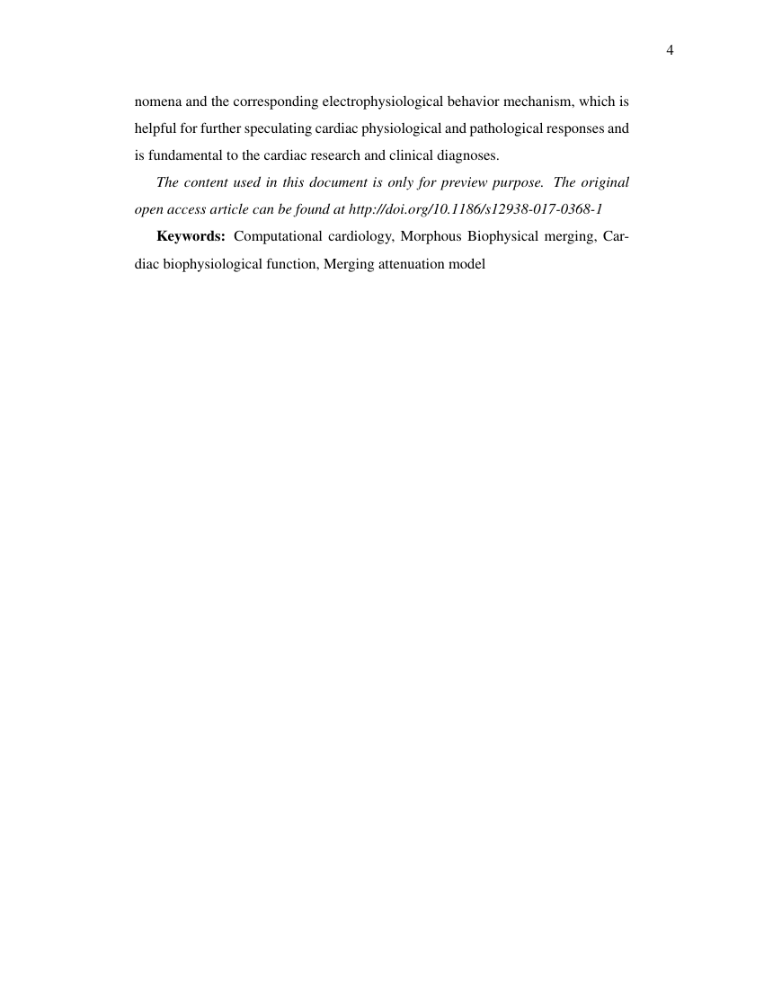 Example of History & Memory format