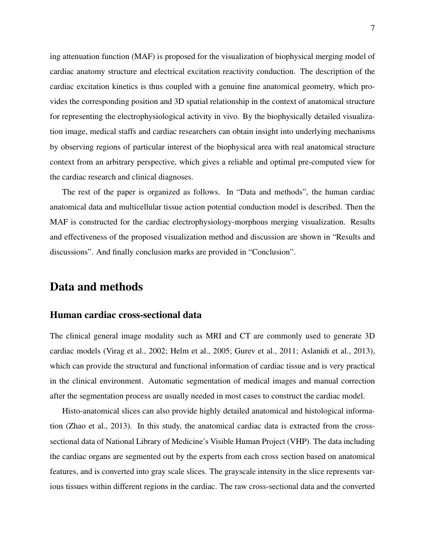Example of History & Memory format