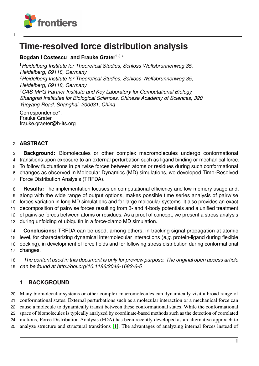 Frontiers In Plant Science