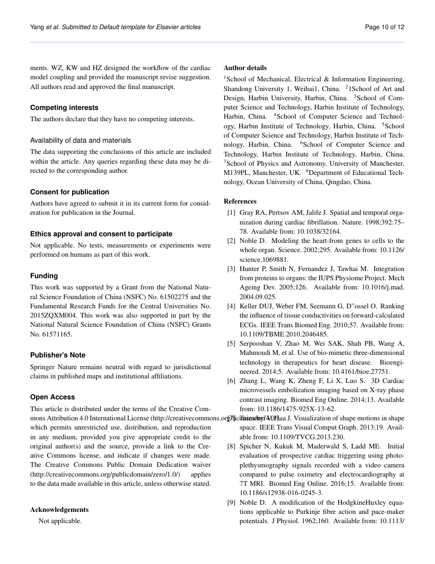 Journal of Analytical Techniques Template Advanced Research Journals