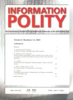 Information Polity template (IOS Press)