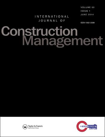 International Journal of Construction Management template (Taylor and Francis)