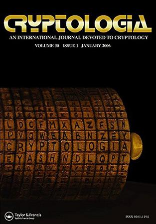 Cryptologia template (Taylor and Francis)