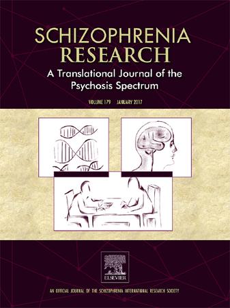 Schizophrenia Research template (Elsevier)