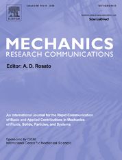 Mechanics Research Communications template (Elsevier)