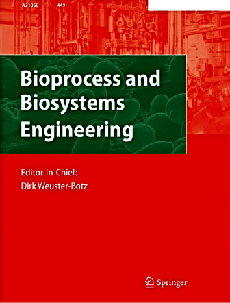 Bioprocess and Biosystems Engineering template (Springer)